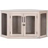 Quapas! Dog Premium Hundehütte Indoor Corner (129x68x73)