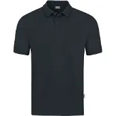 Jako Uni Polo Doubletex, Farbe:anthrazit, Größe:XL