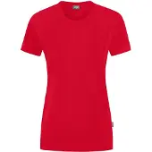 Jako Damen T-Shirt Doubletex, Farbe:rot, Größe:36