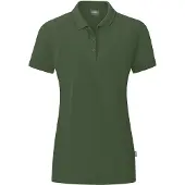 Jako Organic Polo Damen - Oliv | Größe: 36