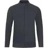 Jako Mikrofleece-Jacke Kinder - Anthrazit / Schwarz
