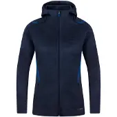 Jako Challenge Freizeitjacke Mit Kapuze Damen - Royal / Marine Meliert | Größe: 42