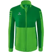 Erima Six Wings Präsentationsjacke Damen - Green / Smaragd