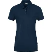 Jako Damen Polo Doubletex , Farbe:marine, Größe:48