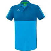 Erima Six Wings Poloshirt Curaçao/Mykonos