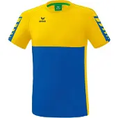 Erima Herren T-Shirt Six Wings 1082210 L - New Royal/Gelb - L