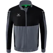 Erima Six Wings Präsentationsjacke 140 slate grey/schwarz