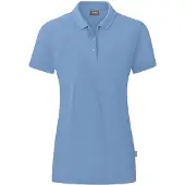 Jako Organic Polo Damen - Eisblau