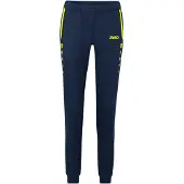 Jako Damen Präsentationshose Allround 6589-904 34 - Marine/Neongelb - 34