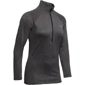 Under Armour Einfarbiges Sweatshirt mit 1/2 Reißverschluss, Damen Tech