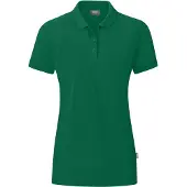 Jako Organic Polo Damen - Grün | Größe: 42