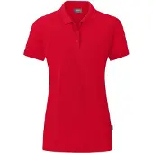 Jako Organic Poloshirt Damen rot 40