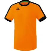Erima Retro Star Trikot Neu Orange/Schwarz Junior