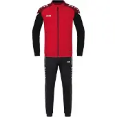 Jako Performance Polyesteranzug Rot F101 || Größe XL