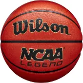 Wilson NCAA Legend Basketball Orange Schwarz
