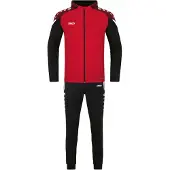 Jako Herren Präsentationsanzug Performance M9622-101 M - Rot/Schwarz - M