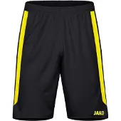 Jako Unisex Sporthose Power, Farbe:schwarz/citro, Größe:S