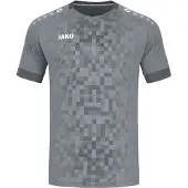 Jako Kinder Trikot Pixel KA, Farbe:steingrau, Größe:164