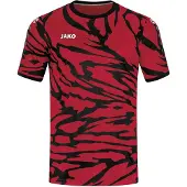 Jako Animal Trikot Kurzarm Kinder - Sportrot / Schwarz