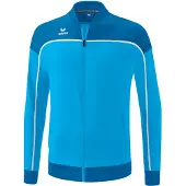 Erima CHANGE Präsentationsjacke XXL curacao/mykonos/weiß