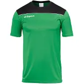 Uhlsport Offense 23 T-Shirt Herren - Grün / Schwarz / Weiß