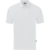 Jako Organic Polo Stretch Herren - Weiß