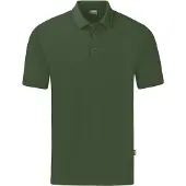 Jako Organic Polo Stretch Herren - Oliv