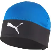 Puma Teamliga Beanie Jr electric blue lemonade-black (02) OSFA