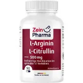 Zein Pharma - Germany GmbH L-Arginin + L-Citrullin 250mg|250mg von ZEINpharma