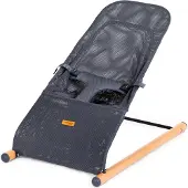 Childhome Evolux Bouncer Babywippe Natur Anthrazit