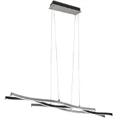 TRIO LED-Pendelleuchte Blaze 341210305 aluminiumfarbig, 35 W, 4300 lm, CCT