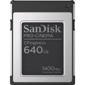 SanDisk PRO-CINEMA - Flash-Speicherkarte - 640 GB - CFexpress Typ B