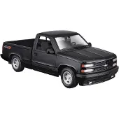 Maisto Model kompozytowy chevrolet 454ss pickup 1993 czarny 1