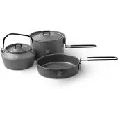 Delphin CampWARE 3v1 - 1500 ml-600 ml Outdoor Kochgeschirr