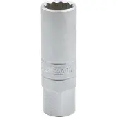 Ks Tools Werkzeuge-Maschinen GmbH 3/8 Spezial-Zündkerzen-Stecknuss, dünnwandig, 14mm, auf Hänger