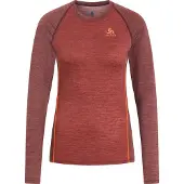 Odlo Damen Unterhemd BL TOP crew neck l/s NATURAL P