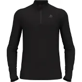Odlo Herren Unterhemd BL TOP turtle neck l/s half zi