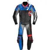 Spidi DP-Progressive Touring 2-teilig Schwarz Rot Blau Größe 48