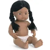 Miniland Indianer Baby Puppe Junge 38 Cm Beige Beige One Size