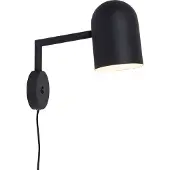 It´s about RoMi - Wandlampe Marseille - Schwarz - 29x12x27cm