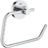 GROHE Start QuickFix Toilettenpapierhalter, ohne Deckel, klebbar, chrom