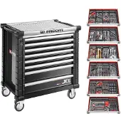 Facom Werkstattwagen JET.8NM3A m. 22 Modulen
