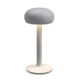 Eva Solo Emendo Portable Tischleuchte Cloud - , Emendo, dimmbar, Grau, für Wohnzimmer, Aluminium, Modern