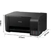 Epson EcoTank ET-2710, Tintenstrahl, Farbdruck, 5760 x 1440 DPI, A4, Direktdruck, Schwarz
