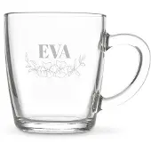 Yoursurprise Teeglas mit Gravur (6 Stück)