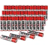 Arcas Micro-Batterie Alkaline 1,5V Typ AAA/LR03 32+4 Pack