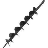 vidaXL Schneckenbohrer Stahl 100 mm