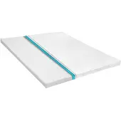 vidaXL - Obermatratze - Eiprofil - 6 - cm - Kaltschaum - 140x200 - cm