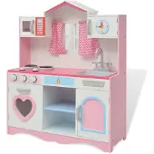 vidaXL Spielzeugküche Holz 82 X 30 X 100 Cm