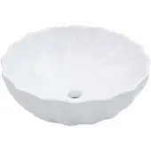 vidaXL Waschbecken 46 x 17 cm Keramik Weiß